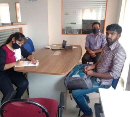 Onsite Interview at VAct Technologies Coimbatore on September 2020