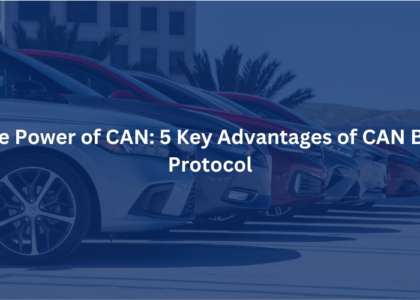 Advantages of CAN protocol, CAN blog