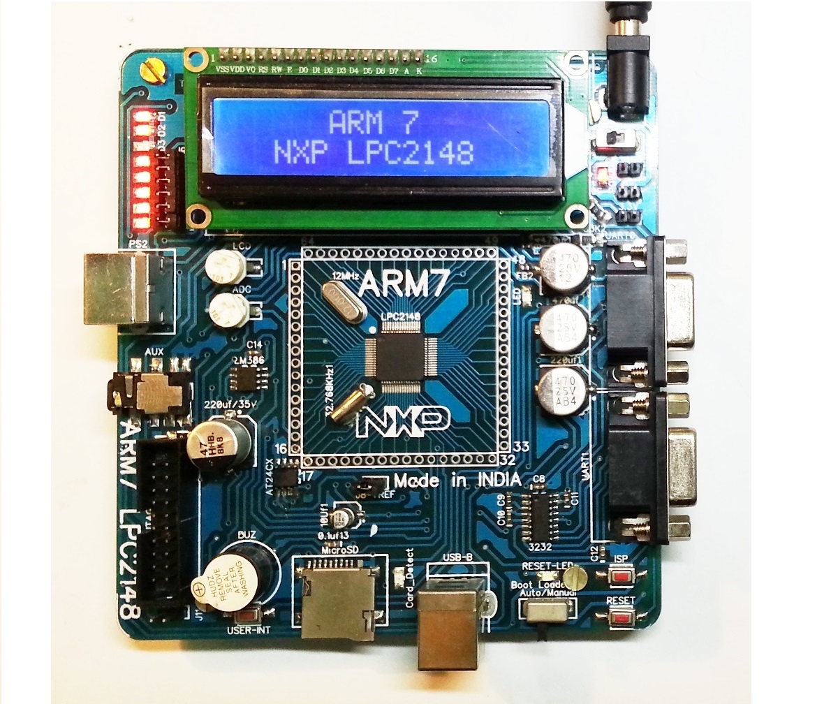 ARM7 LPC2148 development kit